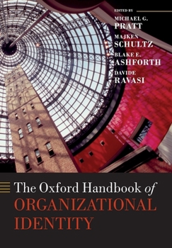 Paperback The Oxford Handbook of Organizational Identity Book