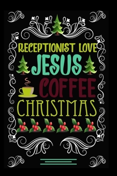 Paperback (Niches name) LOVE JESUS COFFEE CHRISTMAS Blank Line journal -: Christmas Coffee journal & notebook - Diary / Christmas & Coffee Lover Gift - Gift for Book