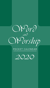 Paperback Word and Worship Pocket Calendar 2020 Book