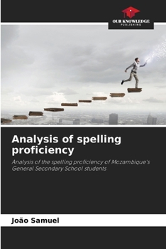 Paperback Analysis of spelling proficiency Book