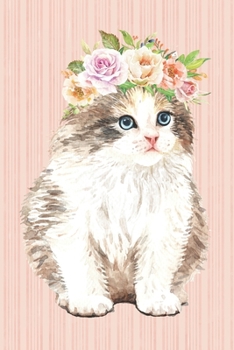 The Cat Lover Collection: Fancy Cat No. 6 (Blank Lined Writing Journal)