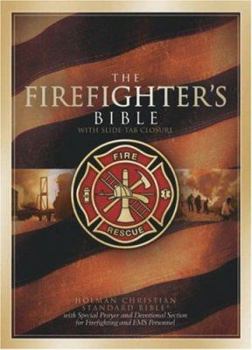 Leather Bound Firefighter's Bible-HCSB Book