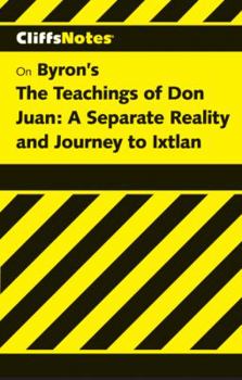 Paperback CliffsNotes the Teachings of Don Juan: A Separate Reality and Journey to Ixtlan Book