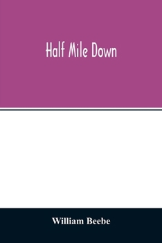 Paperback Half mile down Book