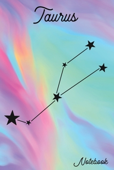 Taurus Notebook: The Bull - April 20-May 20 - Lined 6 x 9-inch size with 120 pages