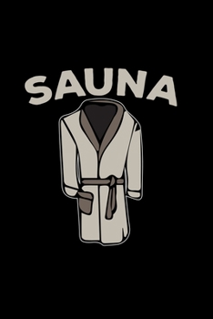 Sauna: 6x9 Sauna | blank with numbers paper | notebook | notes