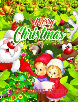 Paperback Merry Christmas Coloring Book: An Adult Coloring Book with Fun, Easy, and Relaxing Designs.And New and Expanded Editions, 100 Unique Designs, Ornamen Book