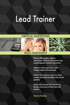 Paperback Lead Trainer Critical Questions Skills Assessment Book