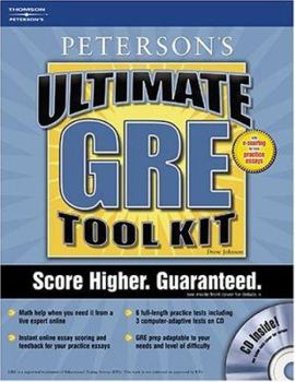 Paperback Ultimate GRE Tool Kit: With CD; The Ultimate GRE Advantage [With CDROM] Book