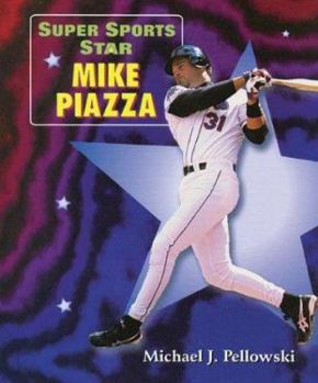 Library Binding Super Sports Star Mike Piazza Book