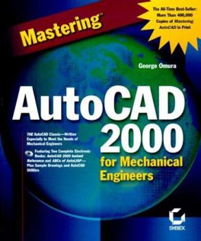 Paperback Mastering AutoCAD 2000 for Mechanical Engineers [With *] Book