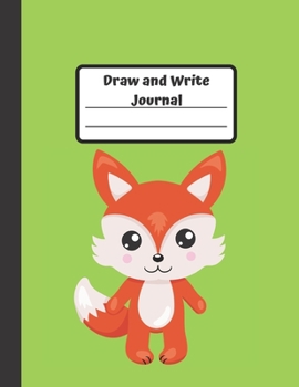 Draw and Write Journal: Grades K-3: Primary Composition Half Page Lined Paper with Drawing Space (8.5" x 11" Notebook), (Gift Journals for Kids)