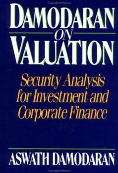 Hardcover Damodaran on Valuation: Security Analysis for Investment and Corporate Finance (Frontiers in Finance Series) Book