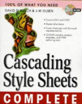 Paperback Cascading Style Sheets Complete Book