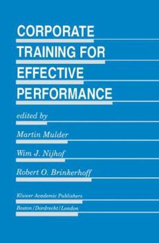 Hardcover Corporate Training for Effective Performance Book