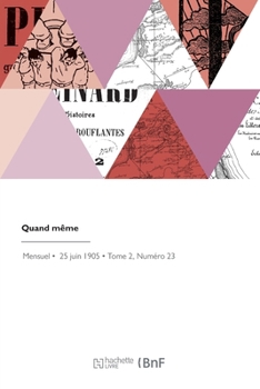 Paperback Quand même [French] Book