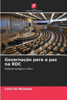 Paperback Governação para a paz na RDC [Portuguese] Book