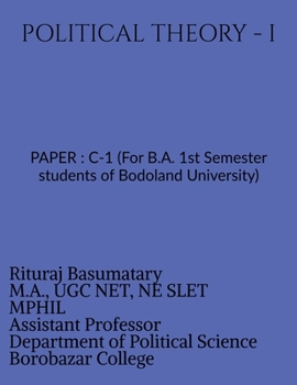 Paperback Political Theory - I Book