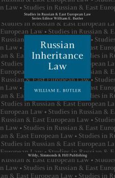 Hardcover Russian Inheritance Law Book