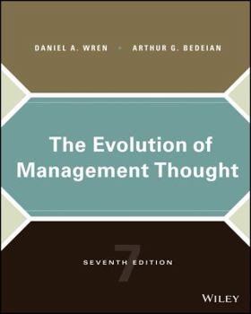 Paperback The Evolution of Management Thought, 7th Edition Book