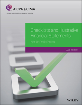 Paperback Checklists and Illustrative Financial Statements: Not-For-Profit Entities 2020 Book
