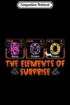 Composition Notebook: Halloween BOO Primary Elements of Surprise Science  Journal/Notebook Blank Lined Ruled 6x9 100 Pages