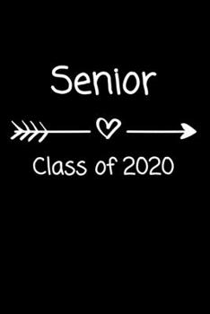 Senior Class of 2020: Graduate Journal, Memory Book, Quotes on Graduation Gift, Black and White