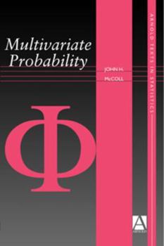 Paperback Multivariate Probability Book