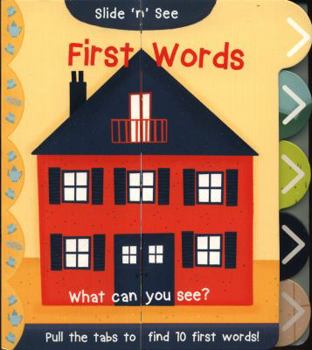 Hardcover Slide 'n' See First Words Book