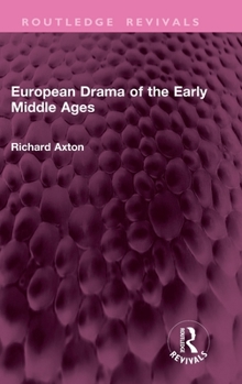 Hardcover European Drama of the Early Middle Ages Book