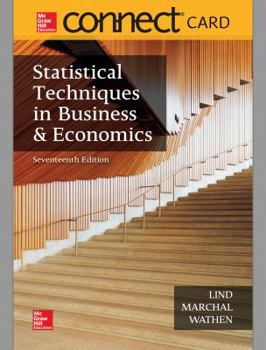 Hardcover Connect Access Card for Statistical Techniques in Business and Economics 17e Book