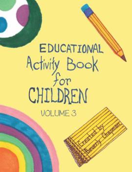 Paperback Educational Activity Book for Children Volume 3 Book