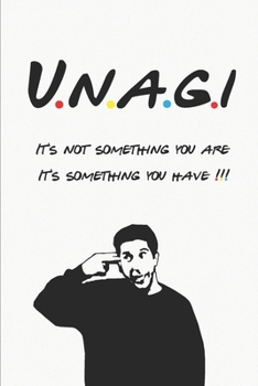 Unagi friends TV show funny notebook: Lined Notebook / Journal Gift, 120 Pages, 6x9, Soft Cover, Matte Finish