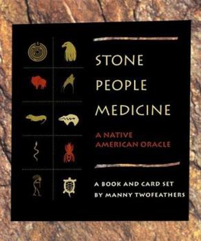 Paperback Stone People Medicine: A Native American Oracle [With 12 Divination] Book