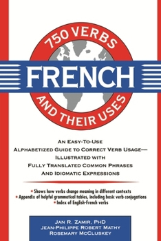 Paperback 750 French Verbs and Their Uses Book