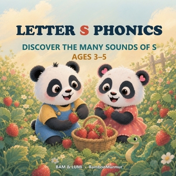 Paperback Panda Phonics: Bam & Lumi's Alphabet Adventure: Explore the Sounds of letter S Book