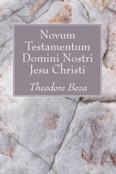 Paperback Novum Testamentum Domini Nostri Jesu Christi Book