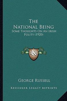 The National Being Some Thoughts on an Irish Polity