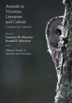 Animals in Victorian Literature and Culture: Contexts for Criticism - Book  of the Palgrave Studies in Animals and Literature