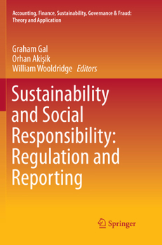 Paperback Sustainability and Social Responsibility: Regulation and Reporting Book