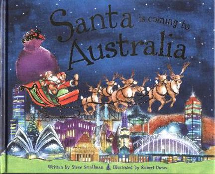 Hardcover Santa is Coming to Australia Book