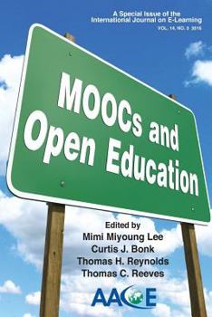 Paperback MOOCs and Open Education: A Special Issue of the International Journal on E-Learning Book