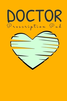 Paperback Doctor Prescription Pad: Doctors Patient Prescription Rx Pad Paper Book