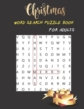 Paperback christmas word search puzzle book for adults Large Print: 1160 Christmas word, Activity Games, Perfect Gift for AdUlts Book