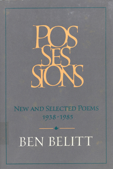 Hardcover Possessions: New and Selected Poems, 1938-1985 Book