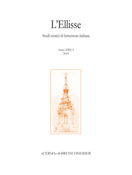 L'ellisse 2018: Studi Storici Di Letteratura Italiana; Benedetto Varchi Traduttore (Italian Edition)
