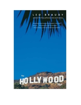 Paperback The Hollywood Sign: Fantasy and Reality of an American Icon Book