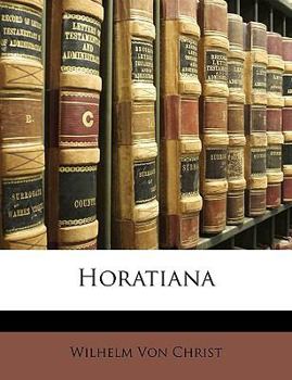 Paperback Horatiana [German] Book