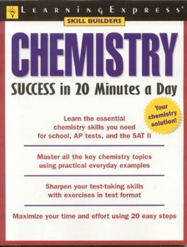 Paperback Chemistry Success in 20 Minutes a Day Book