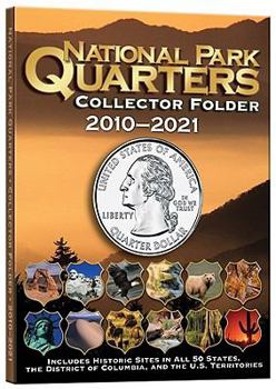 Hardcover Official Whitman Coin Collector Folder: National Park Quarters: 2010-2021 Book